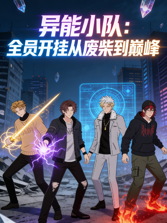 异能小队:全员开挂从废柴到巅峰动态漫画