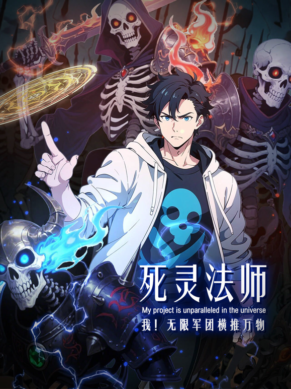死灵法师:我!无限军团横推万物动态漫画