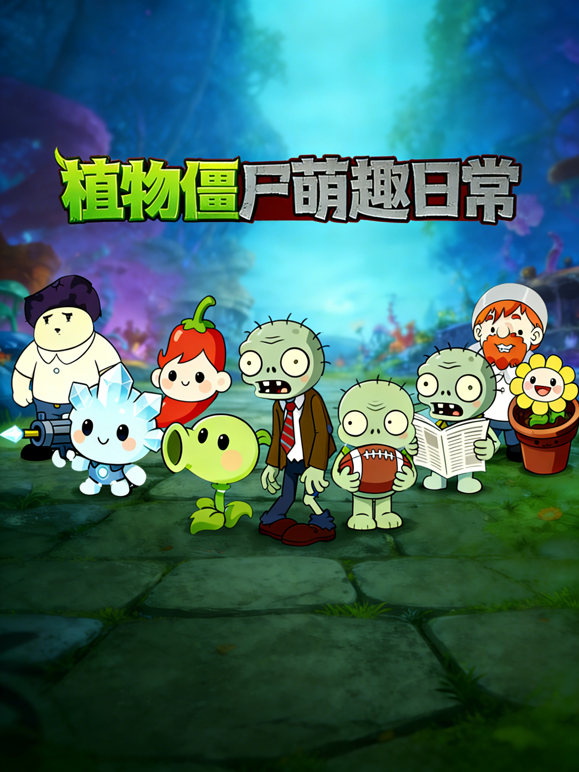 植物僵尸萌趣日常